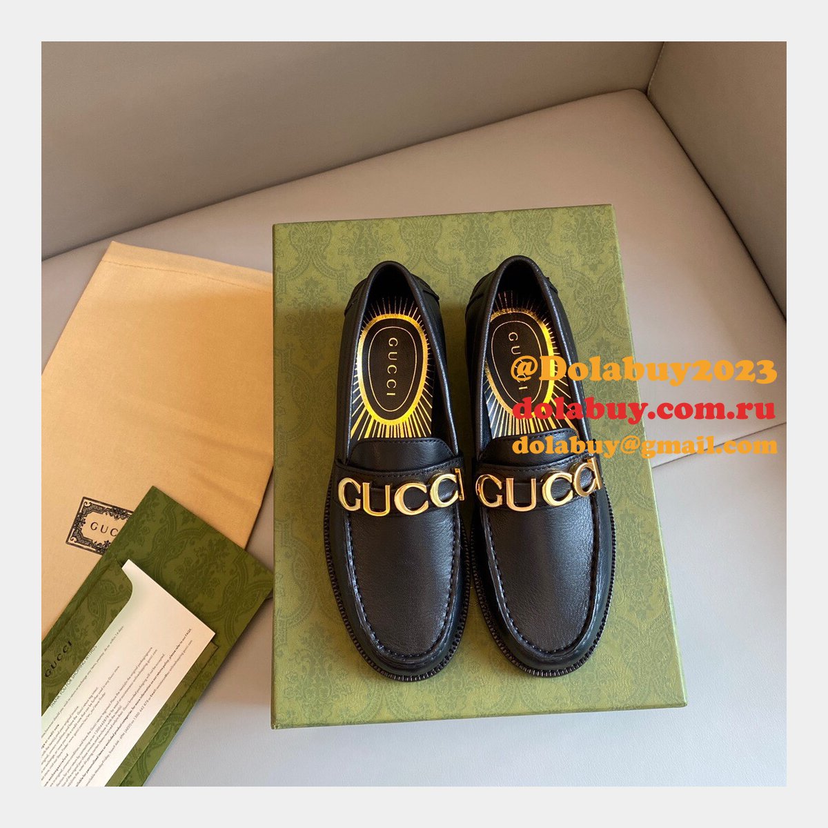 luxury G*u*i new top quality loafers replica shoes