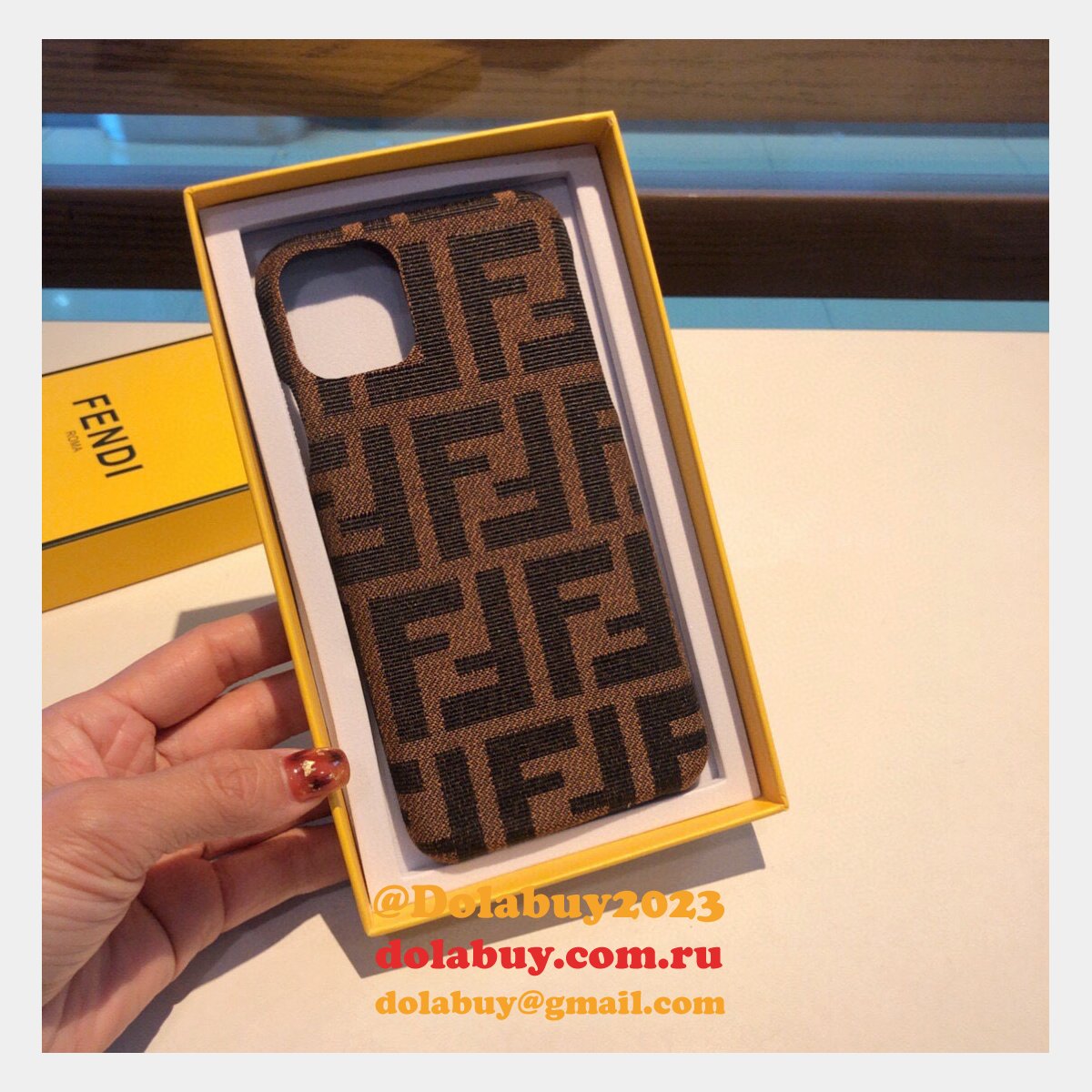 Wholesale Fendi iPhone Multicolour flip-cover cases & covers