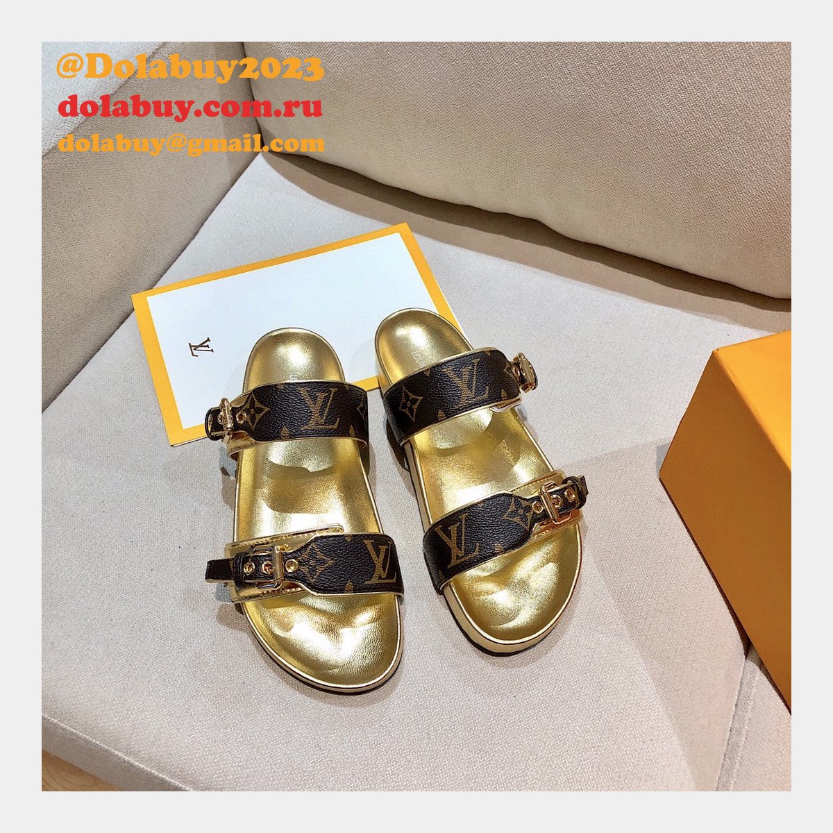 Louis Vuitton replica slippers shoes Every Designer