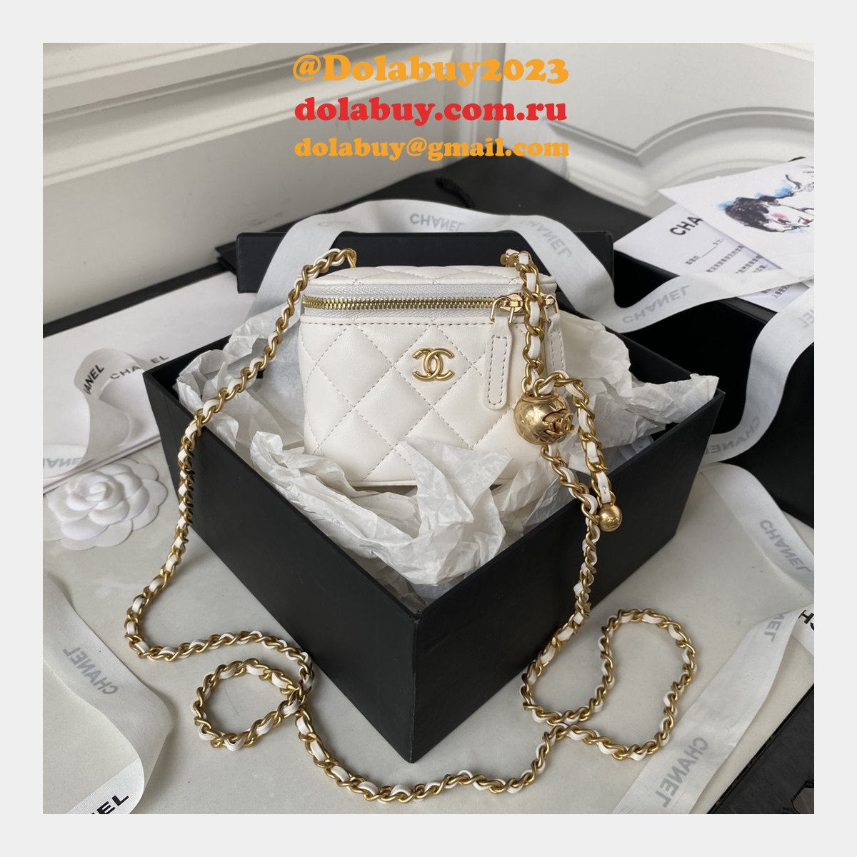 Vanity Luxury Shoulder Perfect Best AP1447 Replica Bag