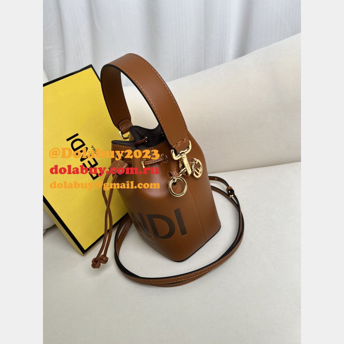Wholesale fendi Mon Tresor small Bucket bag