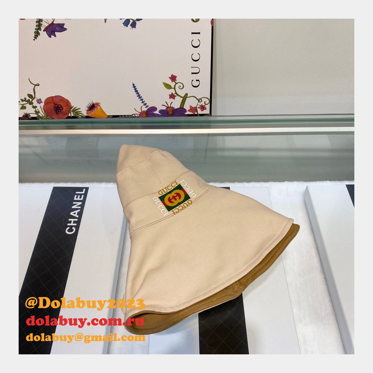 Fake Gucci Wearable on both sides hats