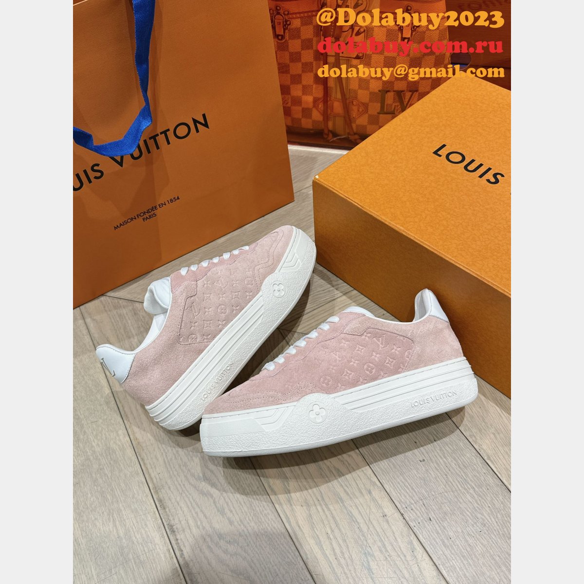 Sneakers Casual Designer Louis Vuitton 7 Star Shoes