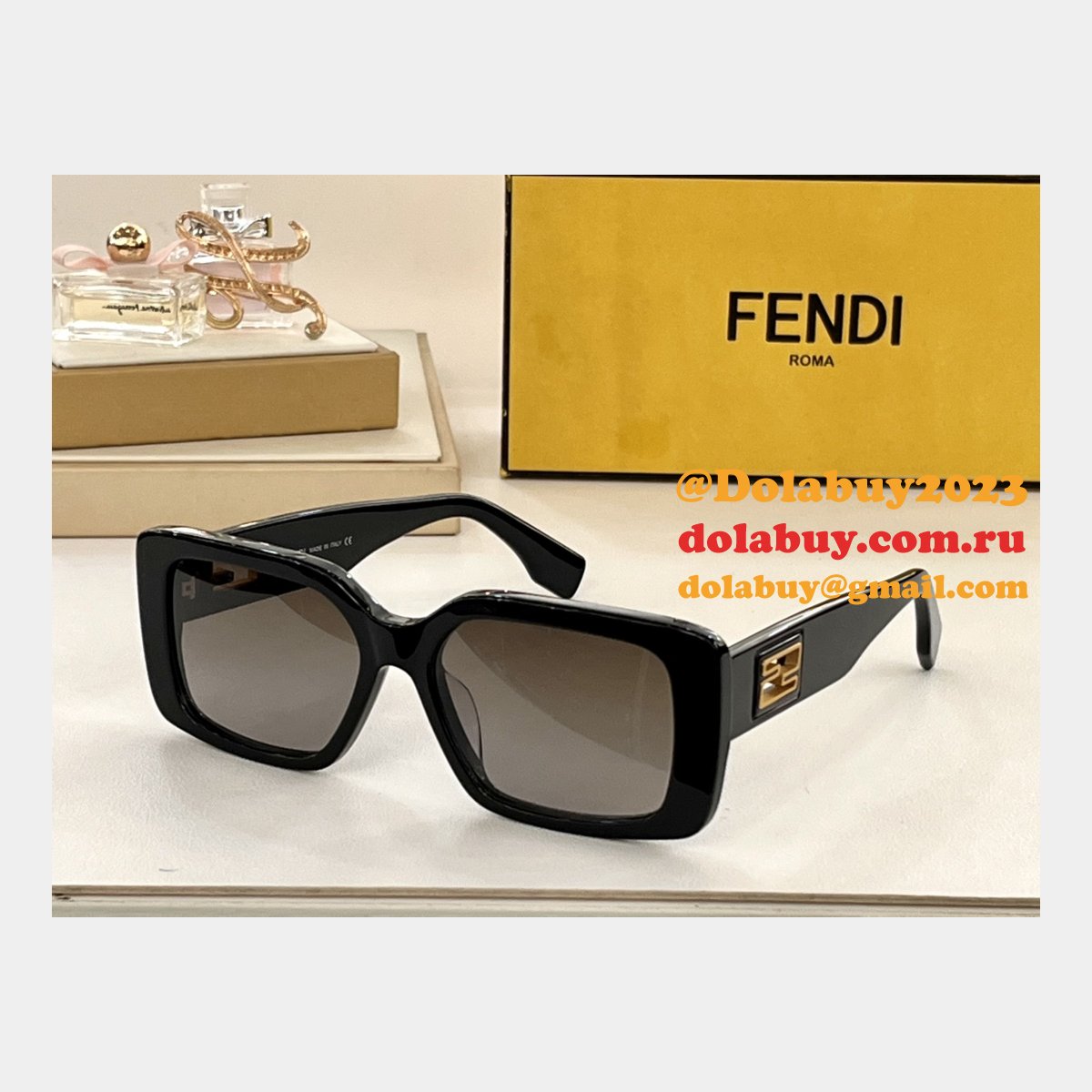 Fendi Inspired Original FD50072l /40128I High Quality Replica Sunglasses