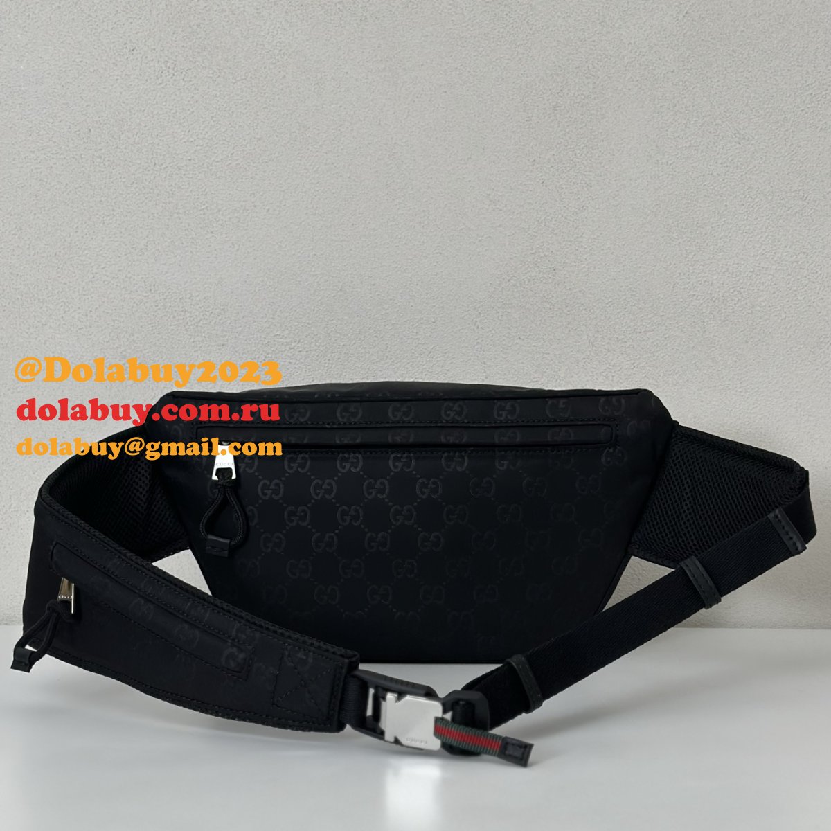 Gucci Nexus 804262 Belt High Quality GG Nylon Bag