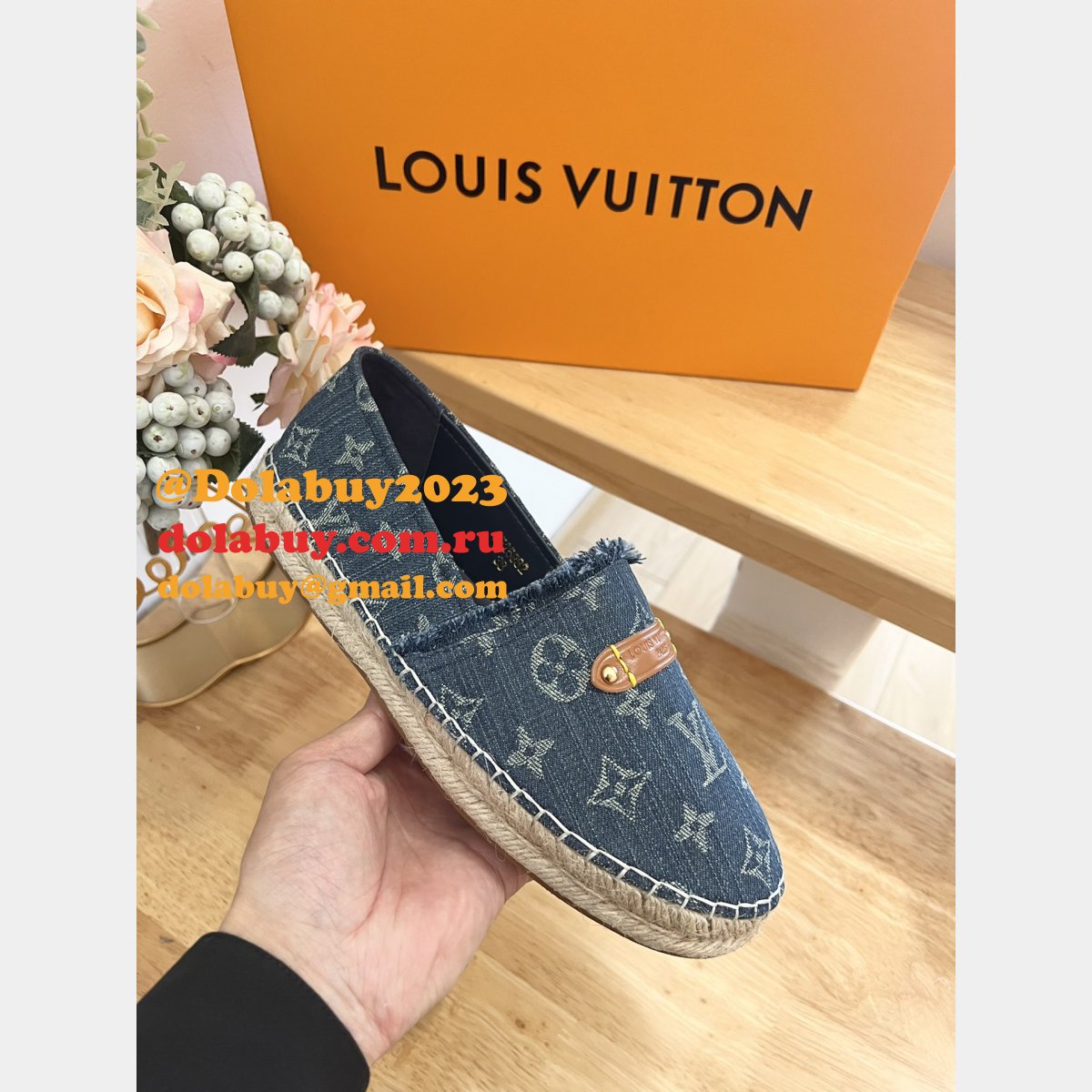 Perfect 1:1 Mirror LOUIS VUITTON ESPADRILLES women shoes