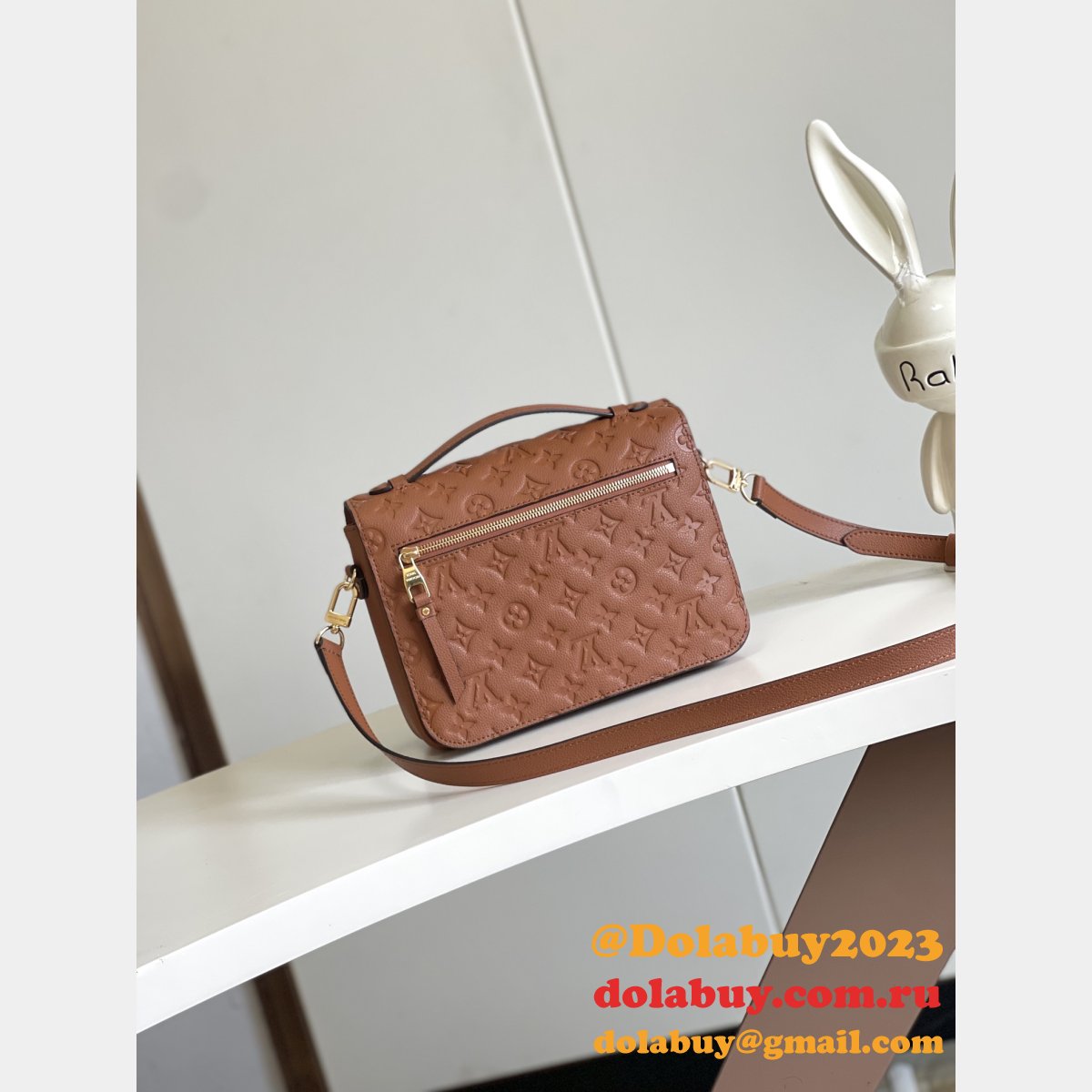 AAA+ Louis Vuitton Pochette Métis Monogram M41487 Marron