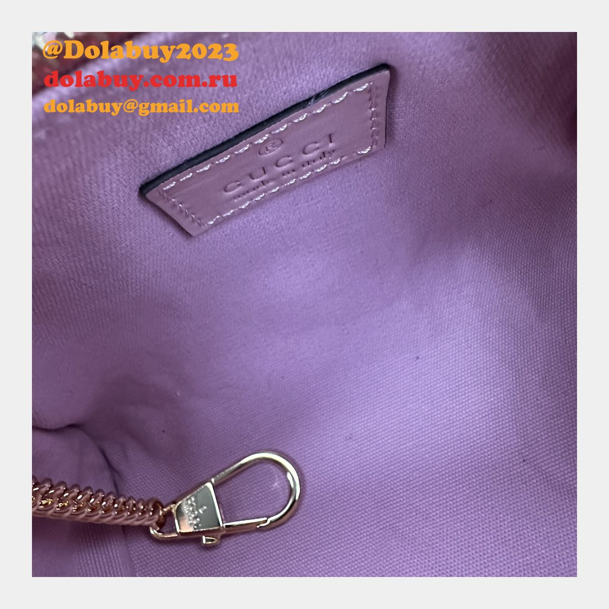Replica 790130 GG Super Mini Top Handle Gucci Designer Bag