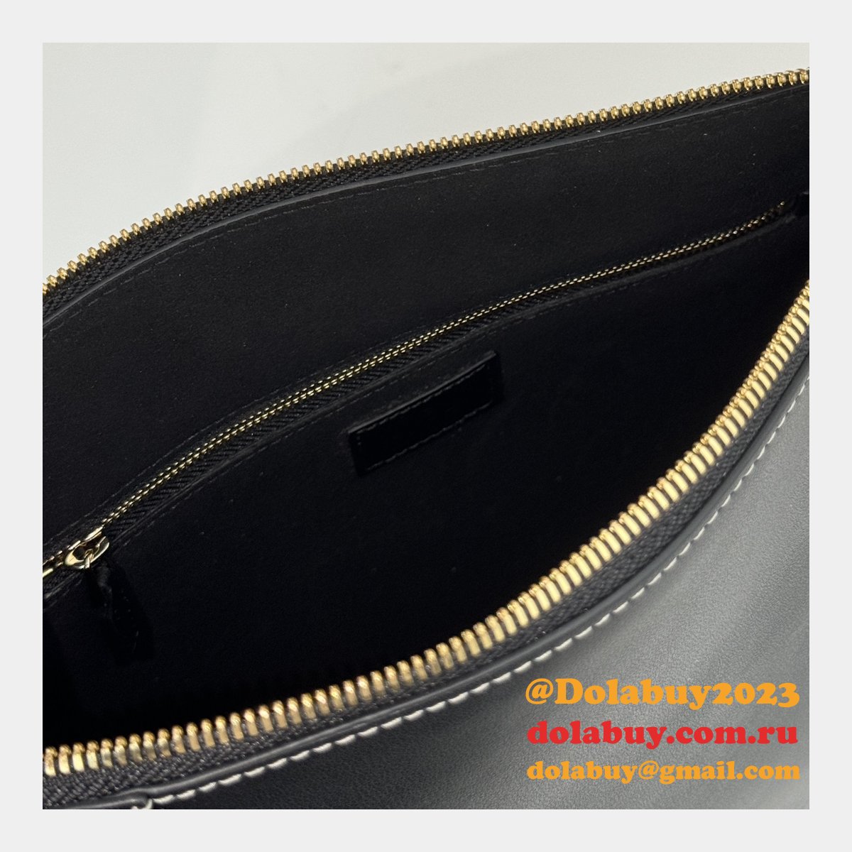 Gucci Duplicate GG Emblem 815217 Shoulder Black Best Bag