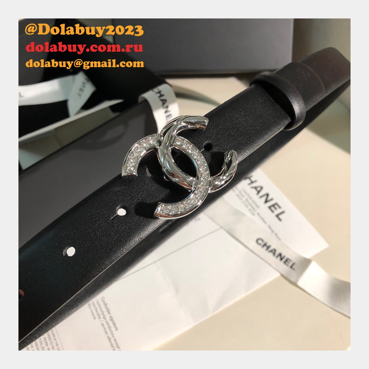 7 Star Knockoff CC BELT 30MM Top Quality