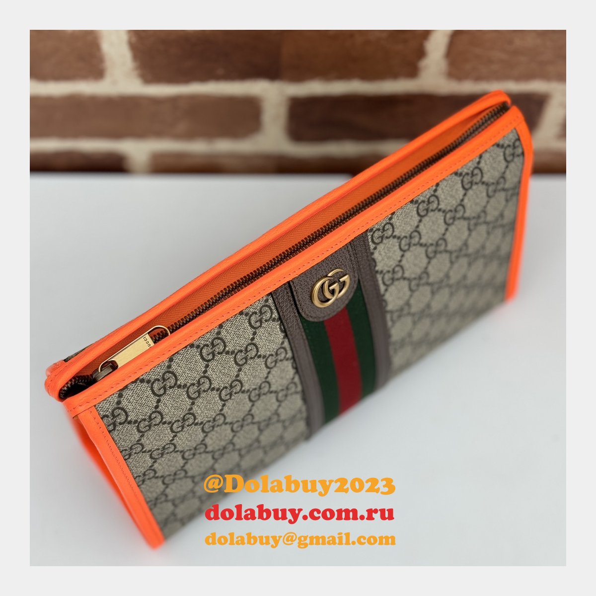 designer G*u*i replicas 598234 duplicate gg supreme ophidia toiletry case