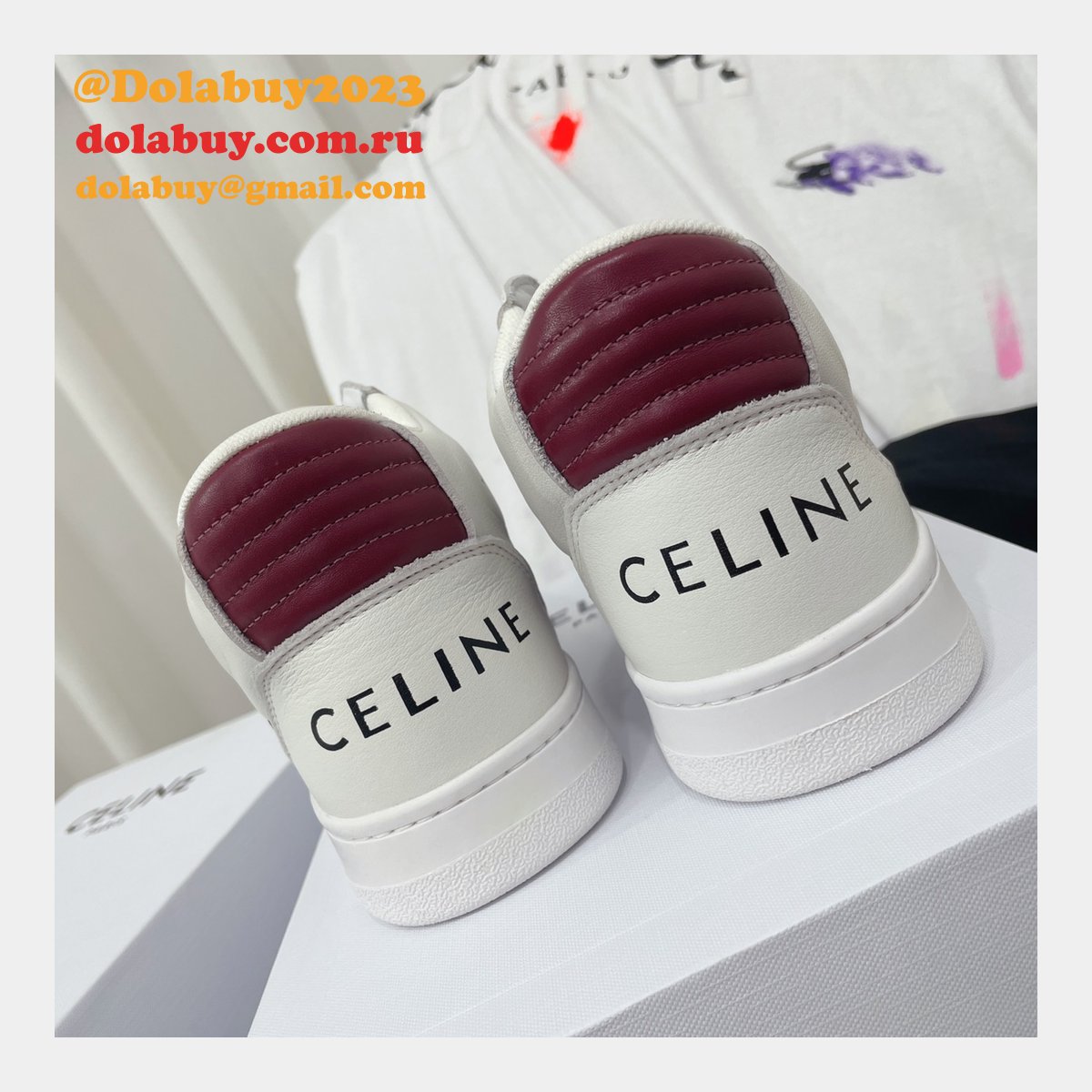 Top Quality Celine Replica Sneakers TUP Sale Store