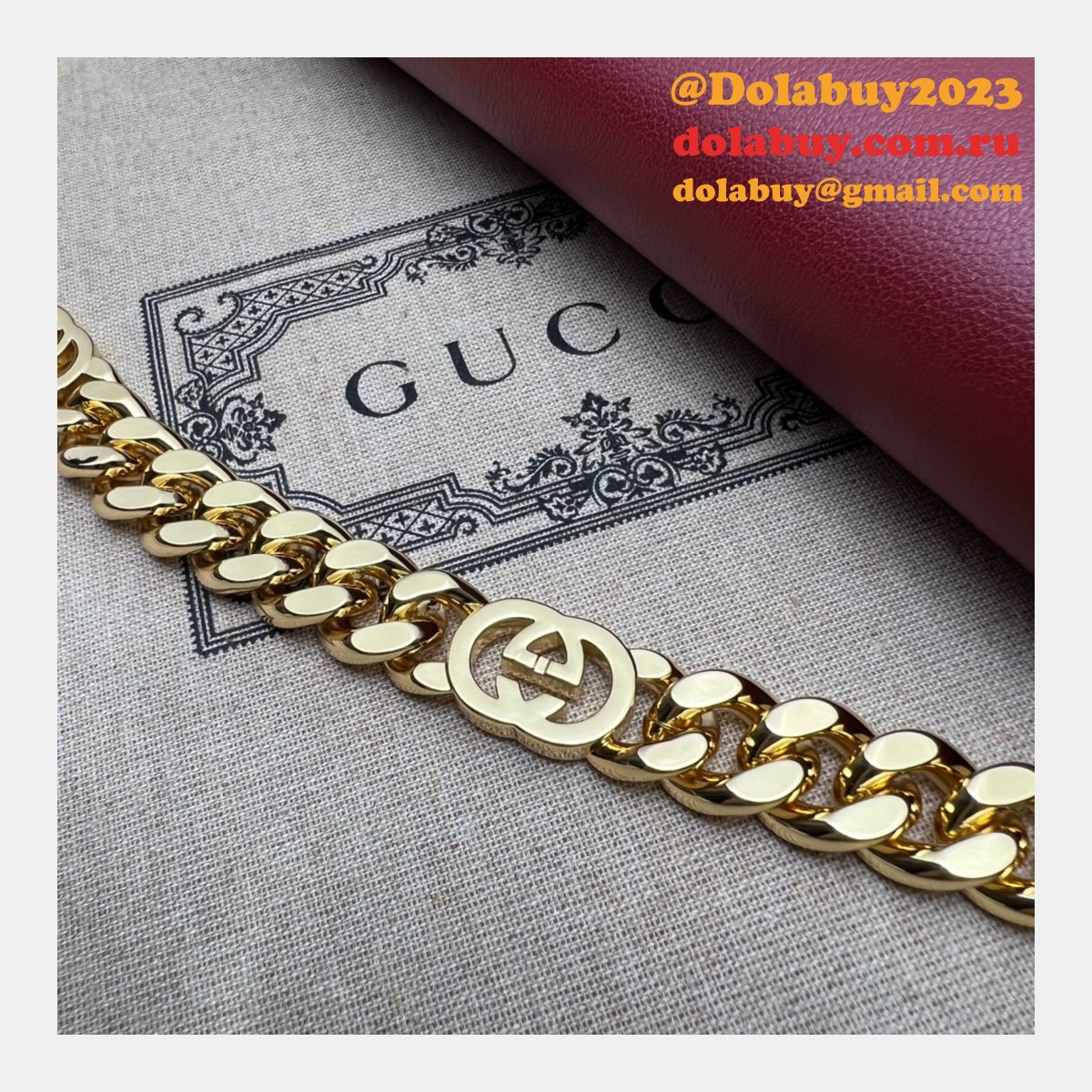 luxury G*u*i wholesale blondie shoulder 699268 fake bag