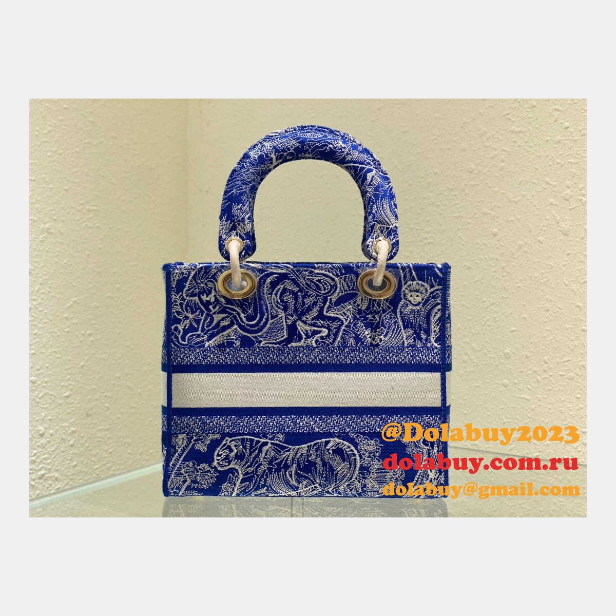 Cheap Replica Designer Christian Dior Lady Dior 24cm Handbags