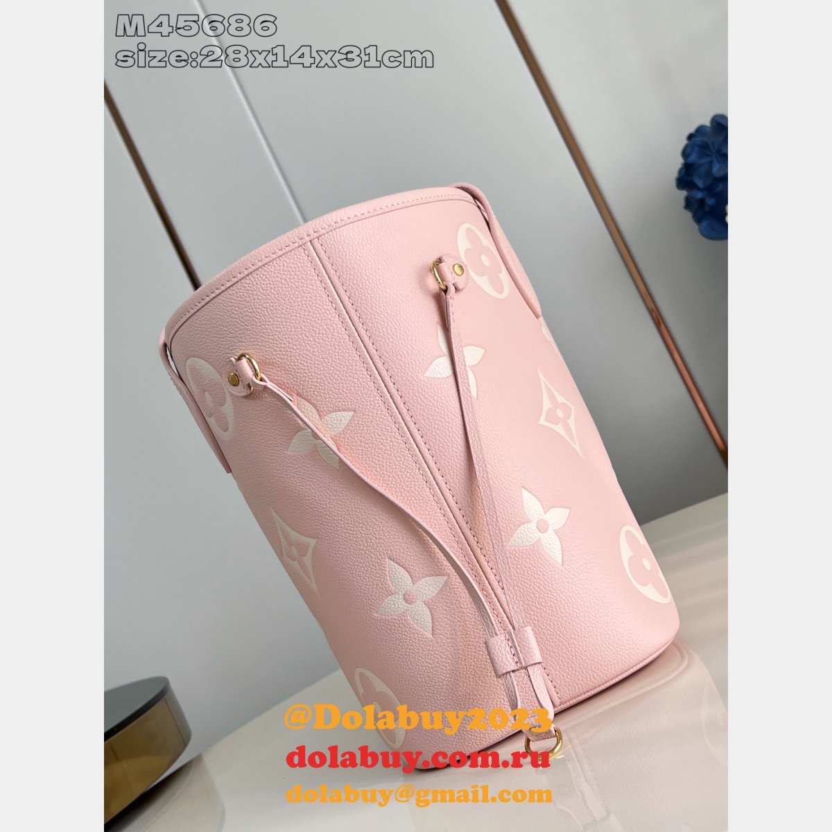 Louis Vuitton Neverfull MM Mid Size High Quality Tote M45686 Bag