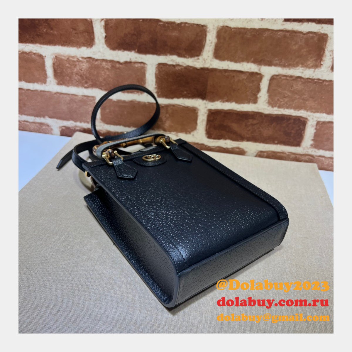 Gucci Replicas Diana 1:1 Mirror Tote Perfect 739079 Bag
