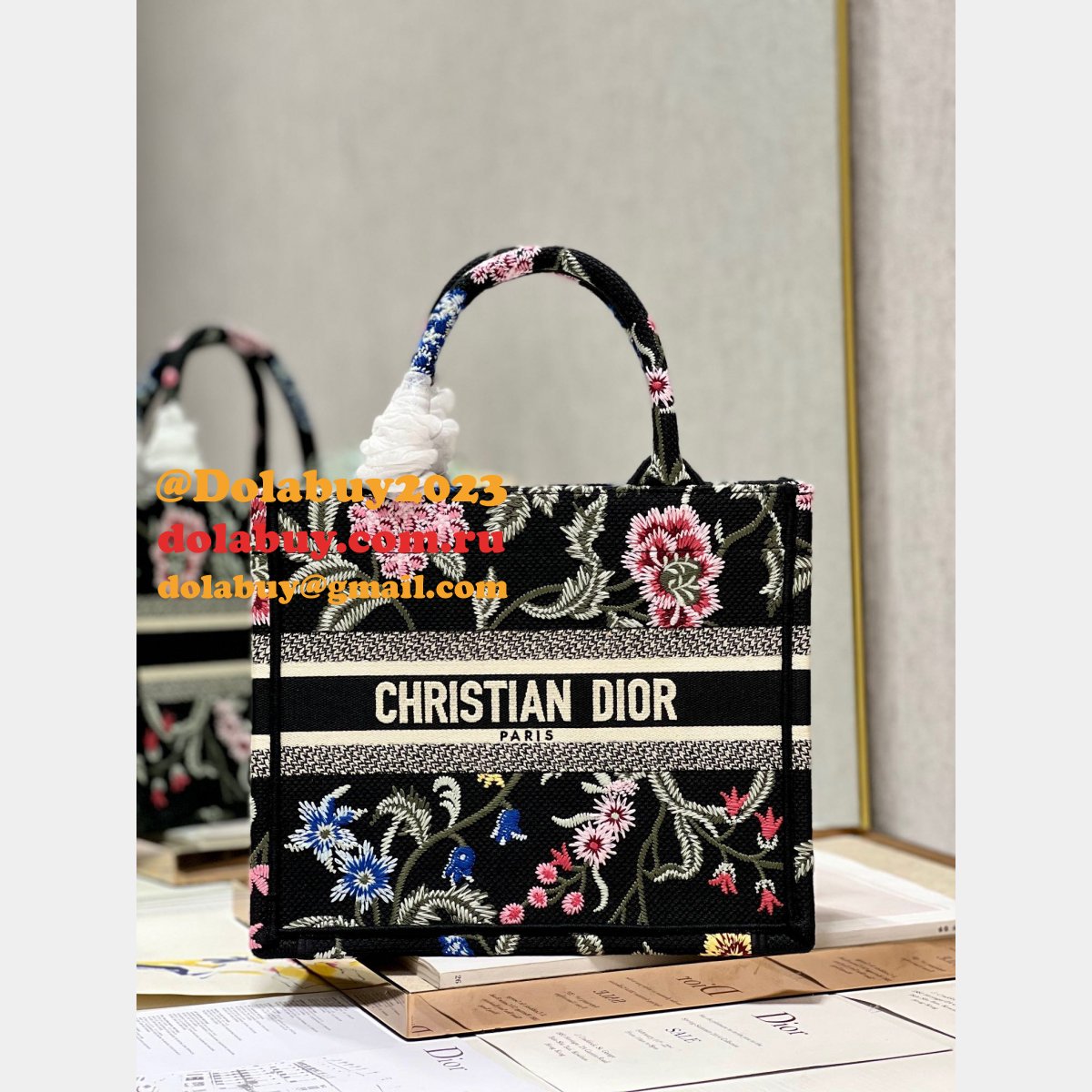 The Best Christian Dior CD Book 26.5/36/41.5CM Tote Handbag Replica