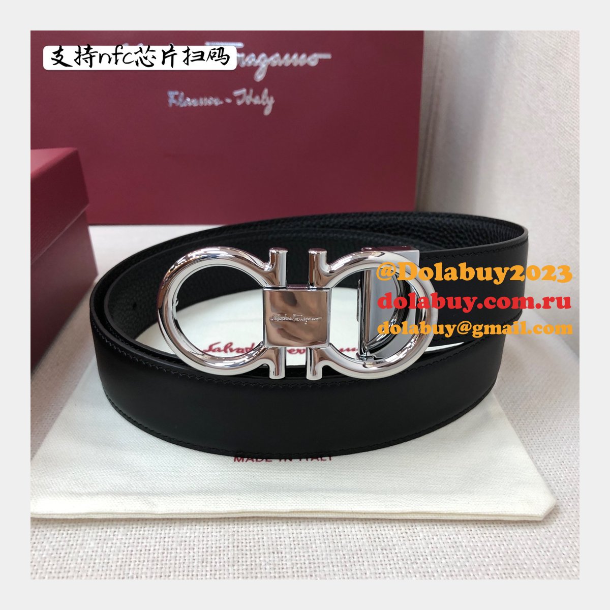 High Quality 7 Star FERRAGAMO 35MM BELT