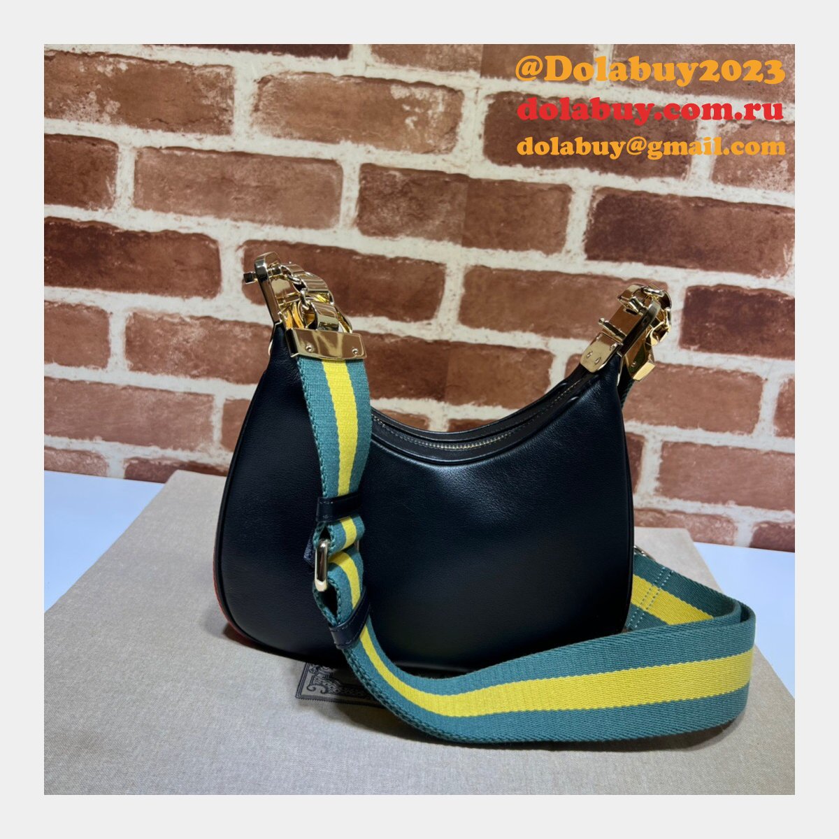 G*u*i fashion attache 699409 shoulder replica bag