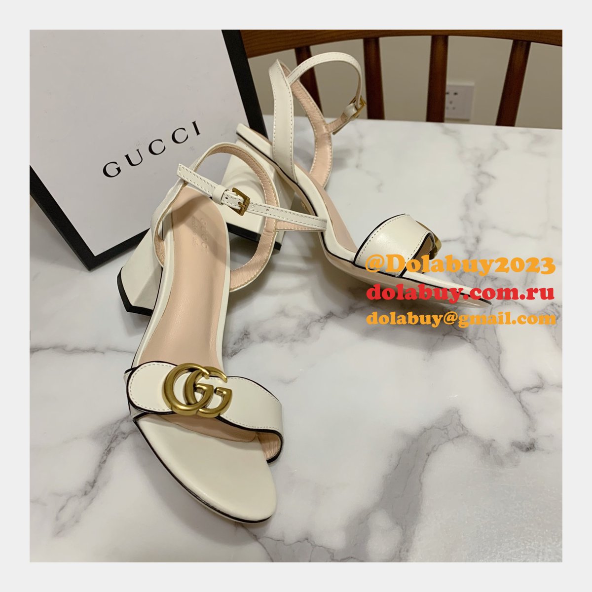 one word G*u*i sandals perfect summer slippers shoes