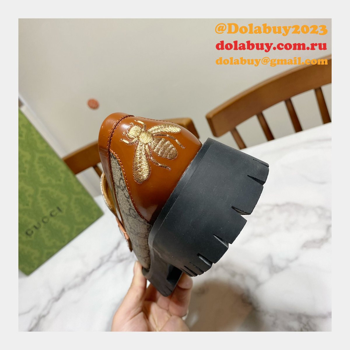 G*u*i replica loafers moccasins shop men shoes