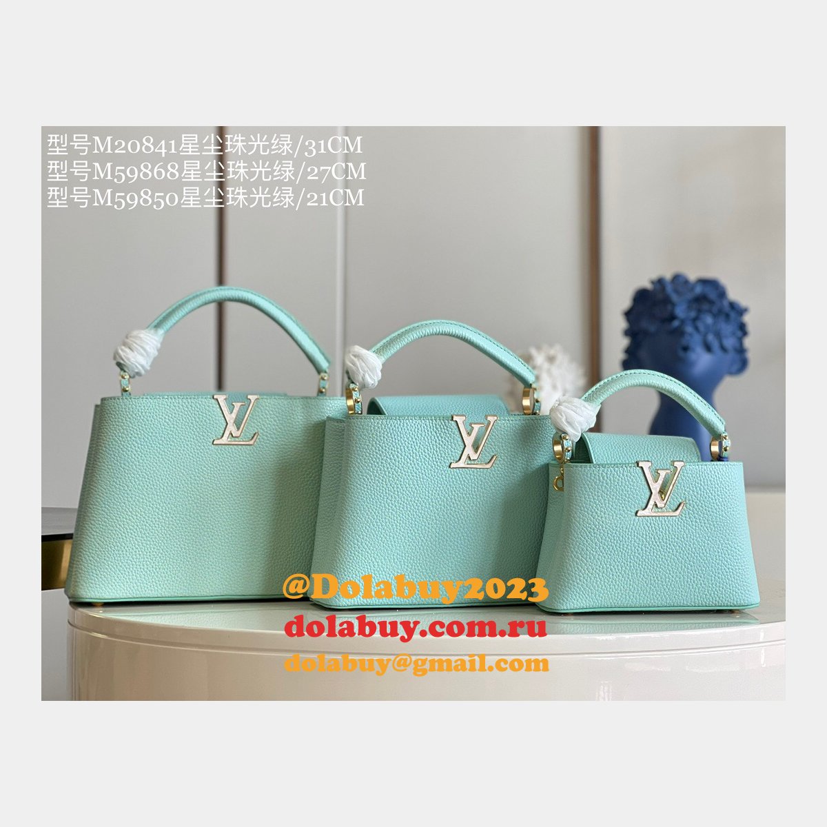 Fashion Shop Louis Vuitton Replica M59868/M59850/M20841 Capucines