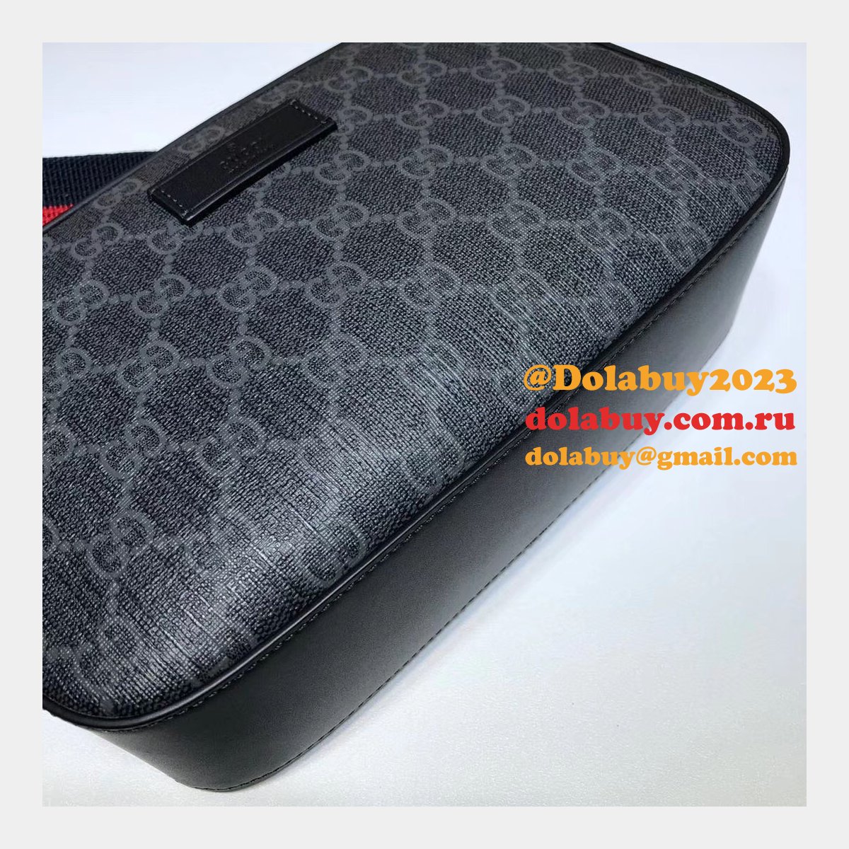 Cheap Gucci 574886 Top Quality GG Black shoulder bag