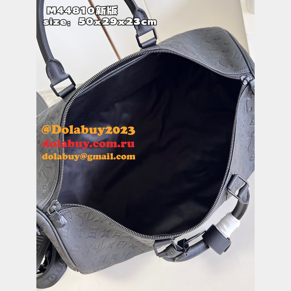 Keepall Bandoulière Fashion Louis Vuitton Replica 50 M44810 Monogram Bag