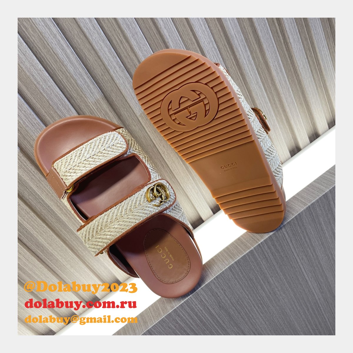 Top Quality gucci 1:1 Mirror women SANDAL