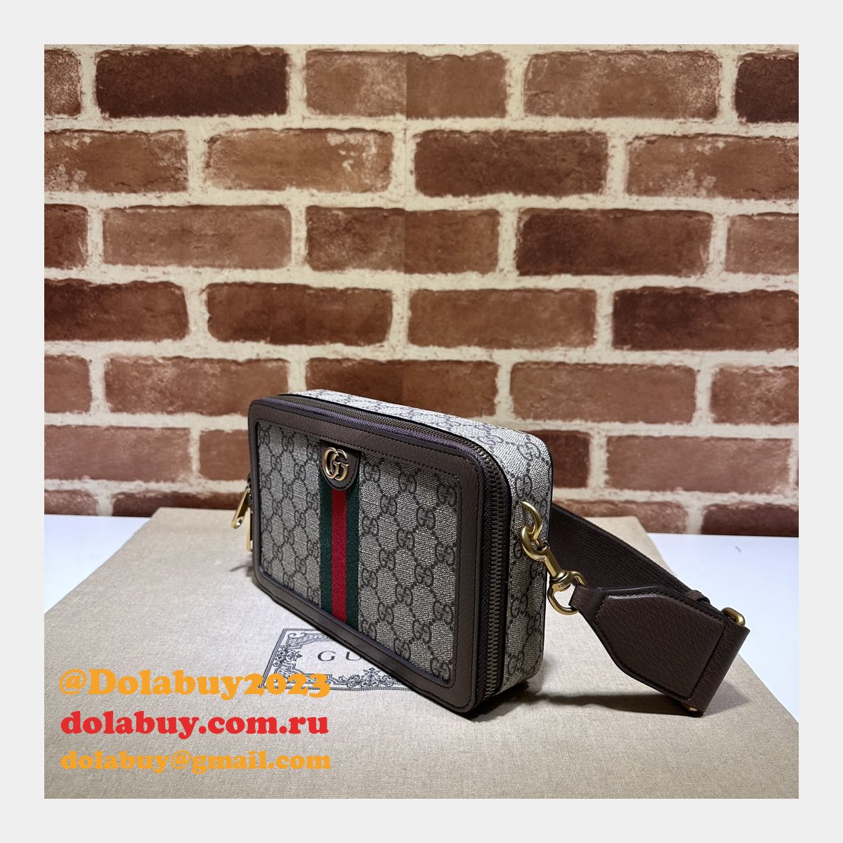 duplicate ophidia gg canvas G*u*i 771174 designer fake bag