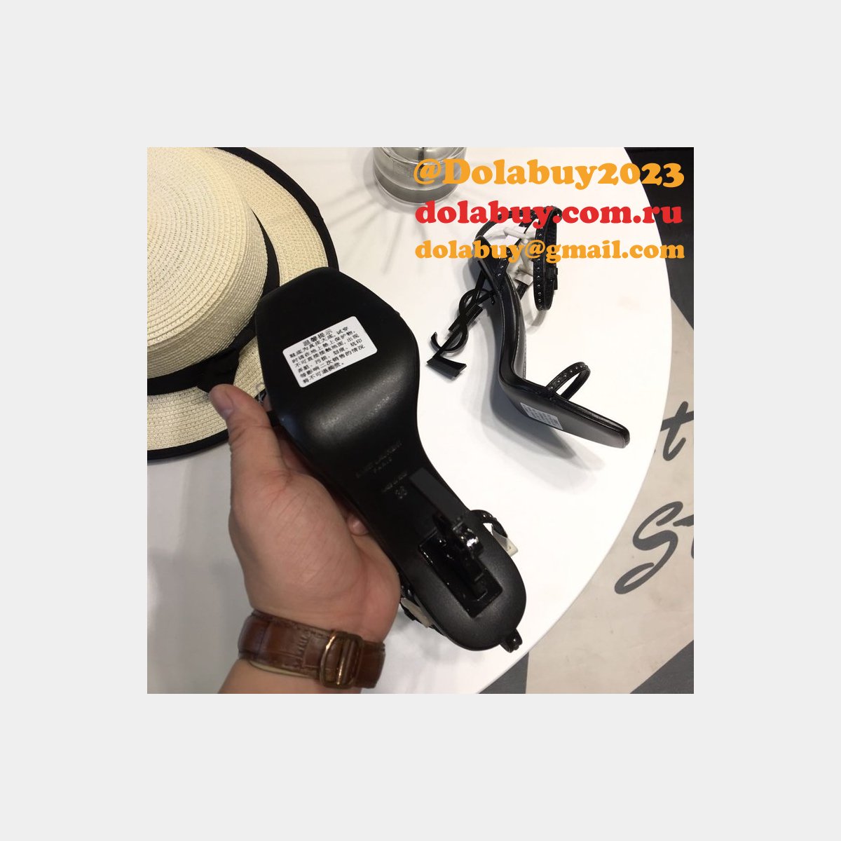 Saint Laurent High Heel Sandals 007