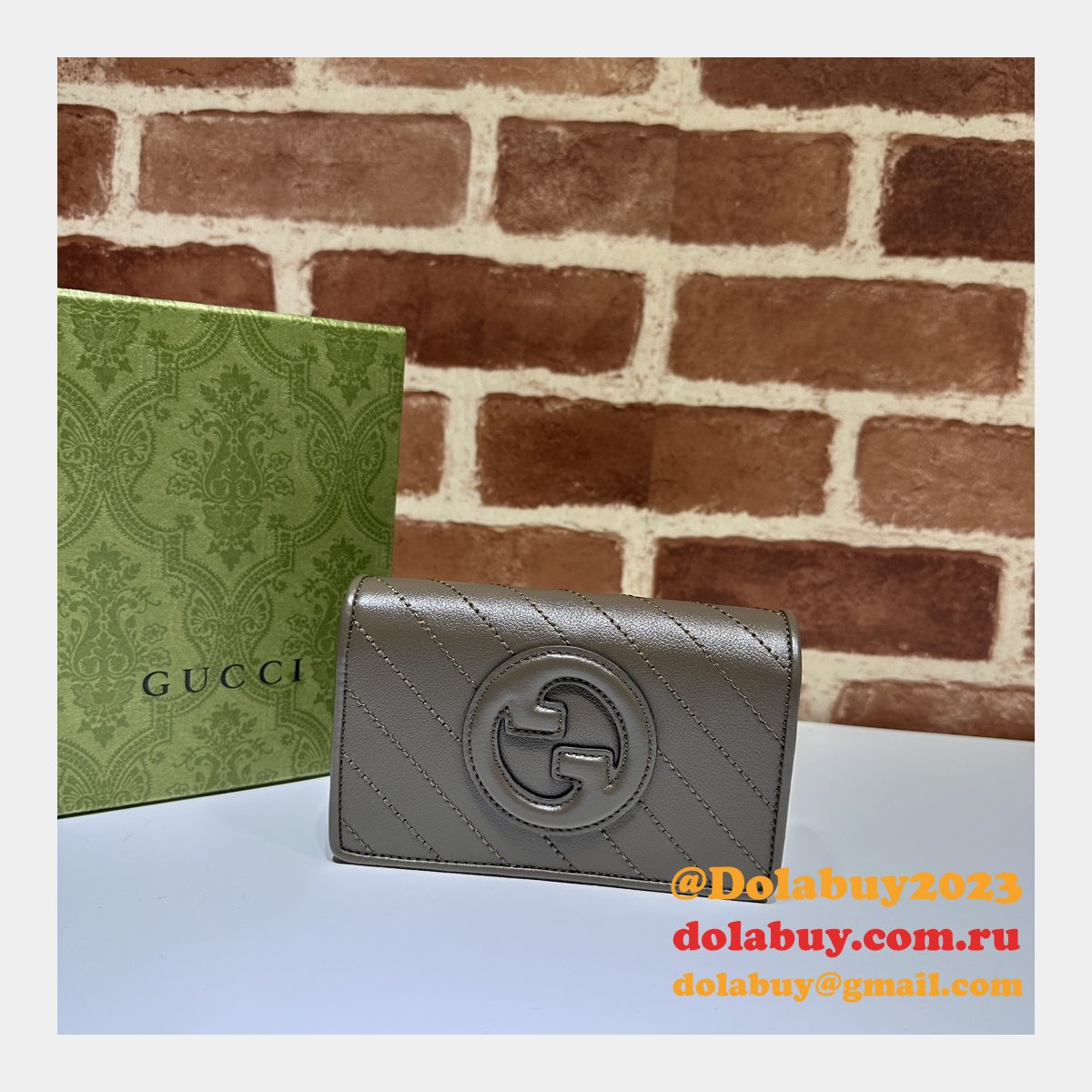 Gucci 760336 Blondie Compact Wallets Top Quality Replica Bag