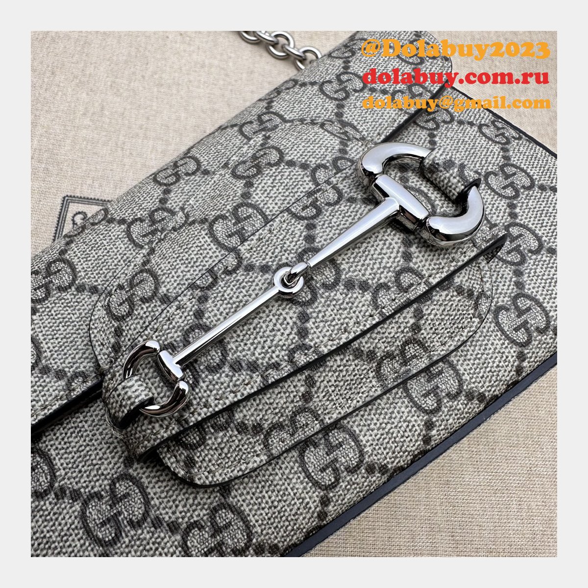 Duplicate Gucci Horsebit 774209 Knockoff 1955 Shoulder Designer Bag
