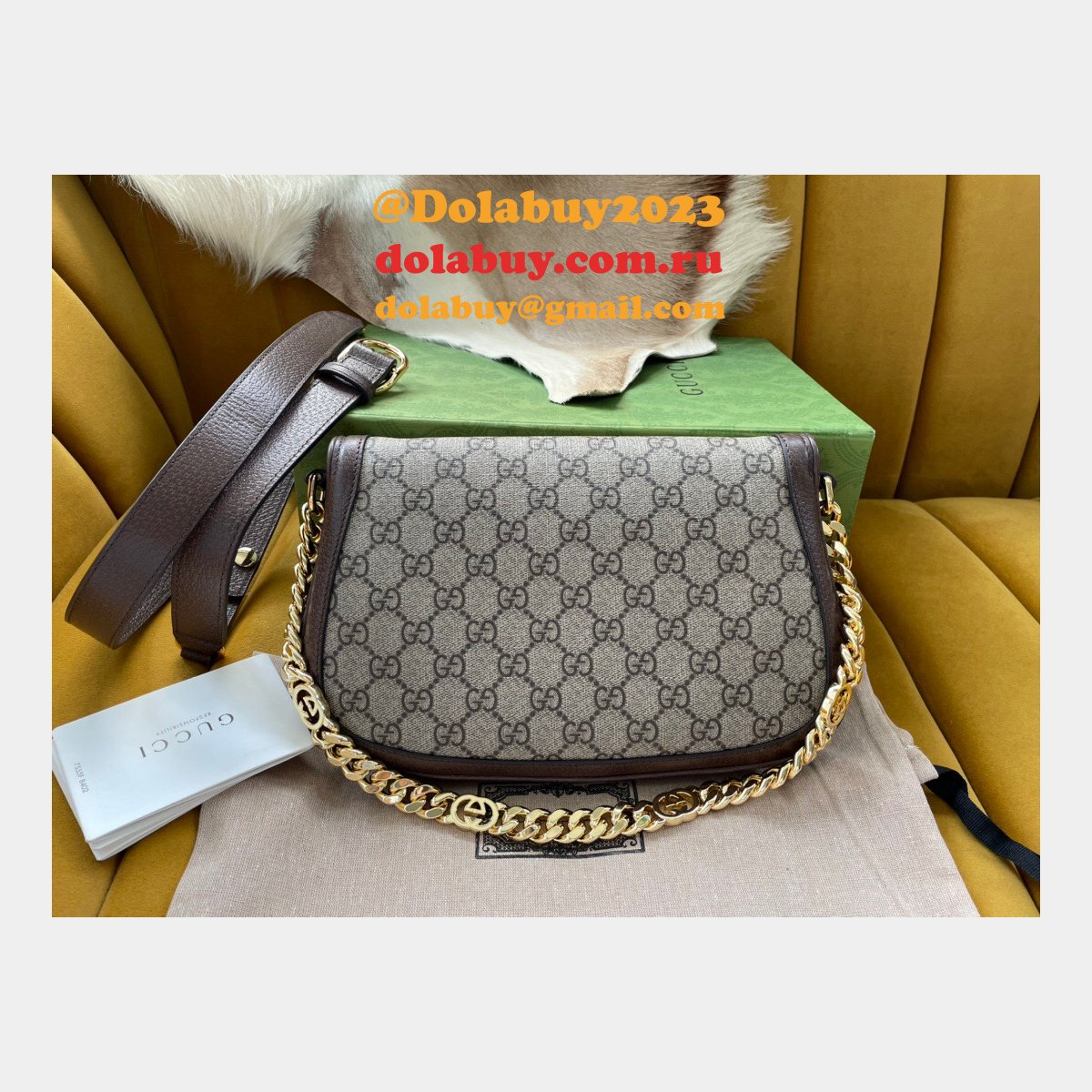 aaa replica G*u*i blondie shoulder dolabuy china 699268 bag