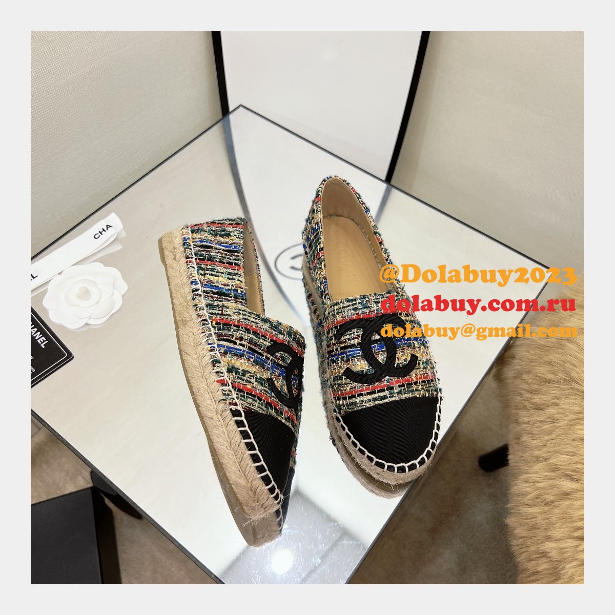Top Quality Fashion CC ESPADRILLES SHOESE