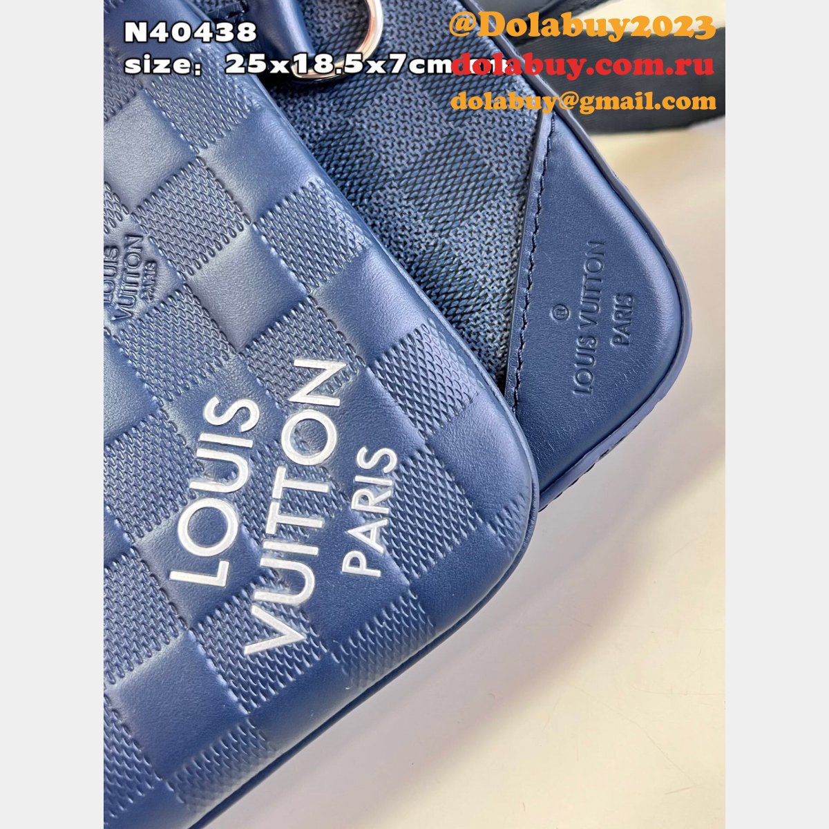 Louis Vuitton Trio Messenger Damier Infini Wholesale Men N40438 Bags