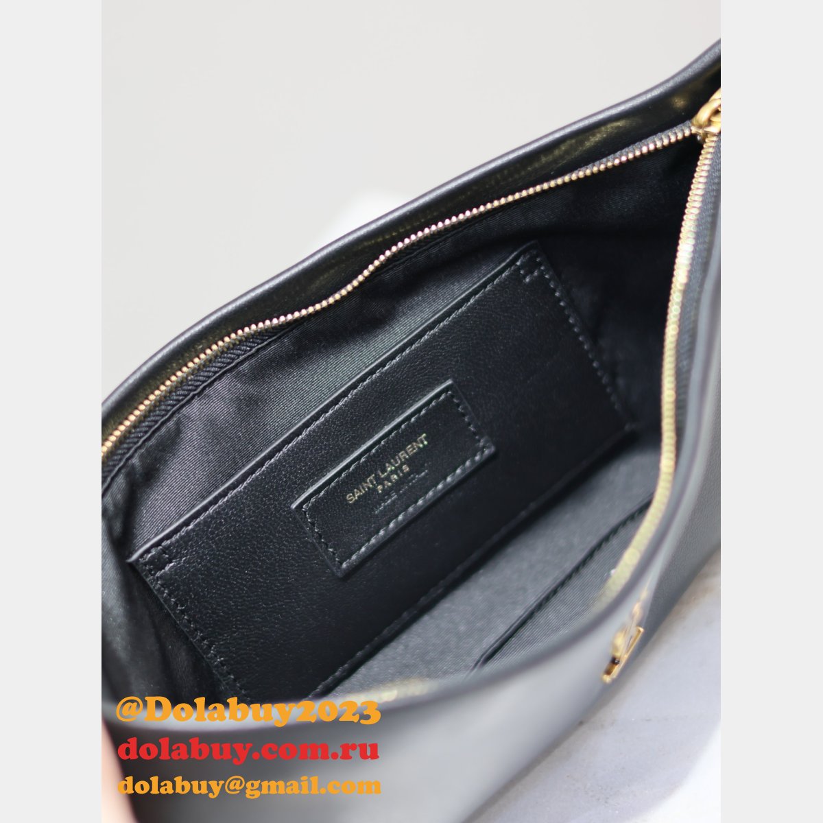 Cheap YSL CALYPSO LAMBKSIN 774062 CLUTCH
