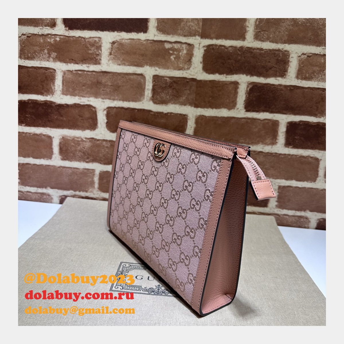 ophidia perfect gg pouch 625549 replica G*u*i wholesale bag