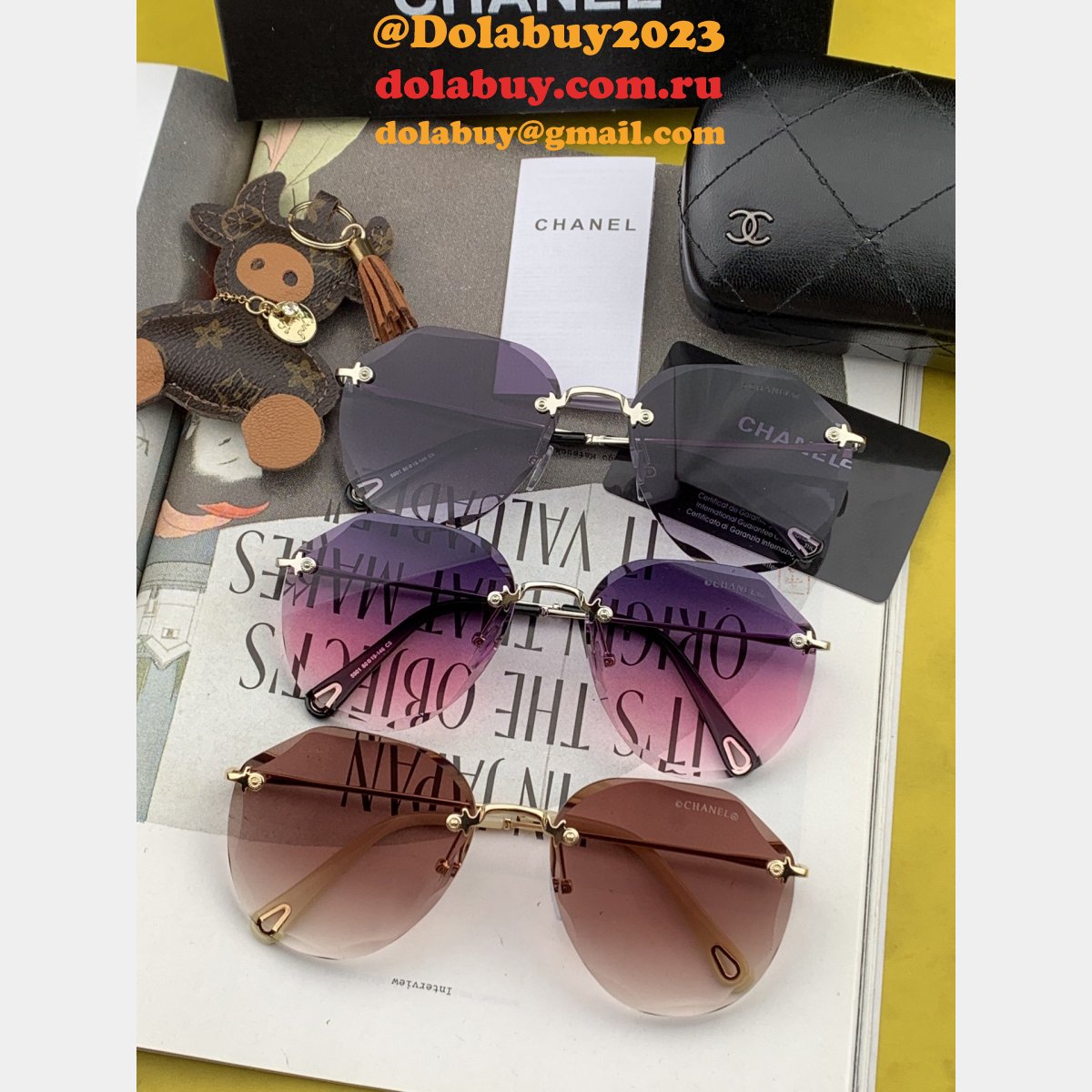 Sunglasses Luxury CH322/CH1291/CH9851/CH3111 Wholesale Replica Bags