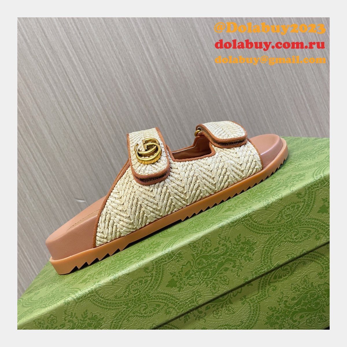 Top Quality gucci 1:1 Mirror women SANDAL