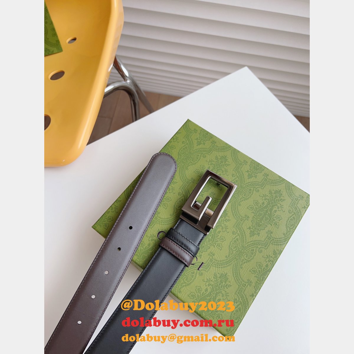 Replica High Quality 3.5CM Gucci 7 Star BELT