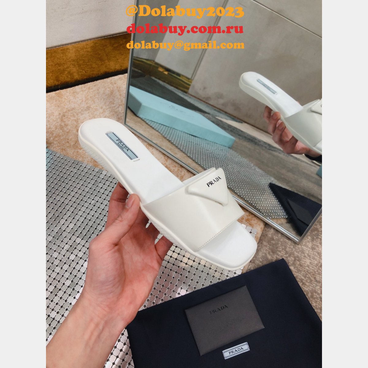 Shop the Best High Authentic Quality Replica Prada shoes
