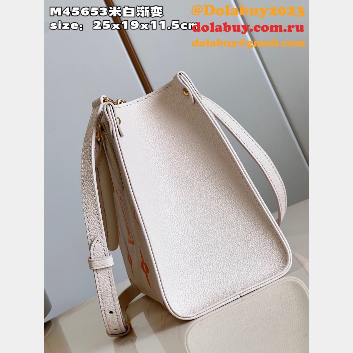 Onthego Louis Vuitton M45653 Replica Monogram Empreinte UK Bag