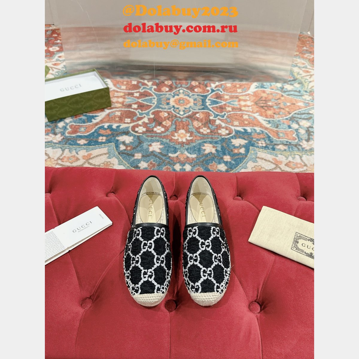 7 star wholesale G*u*i women espadrille