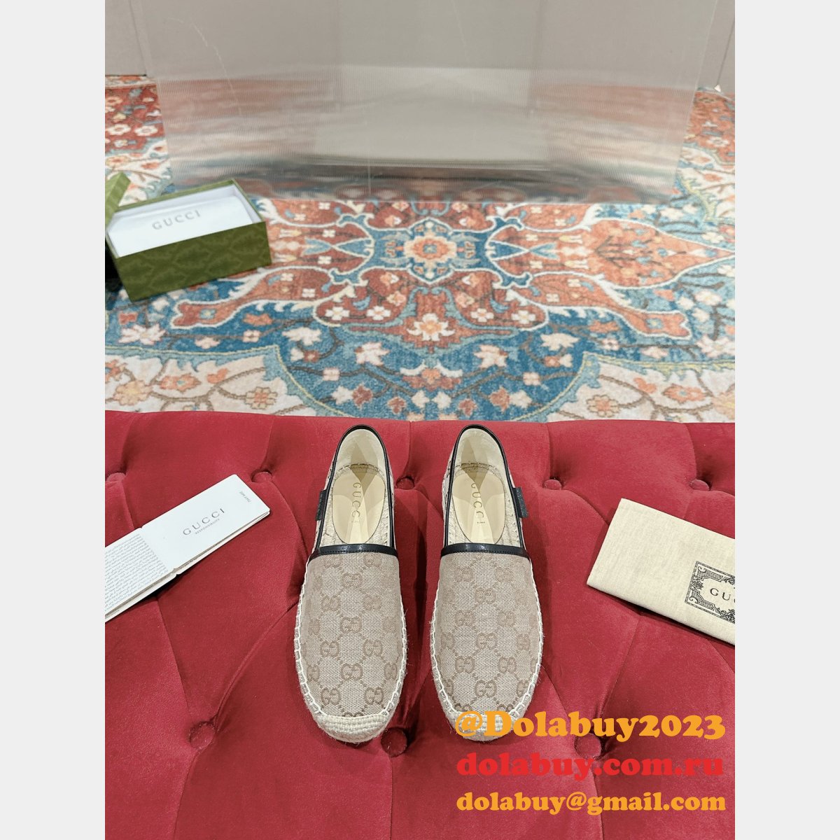 Duplicate Wholesale gucci Fashion ESPADRILLE