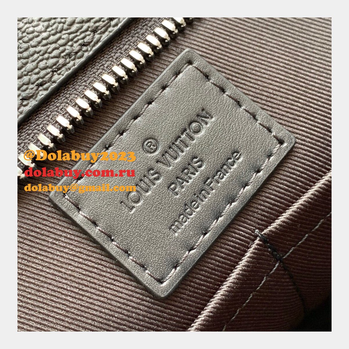 Cheap Louis Vuitton Besace Zippée Monogram Eclipse M45214 Canvas