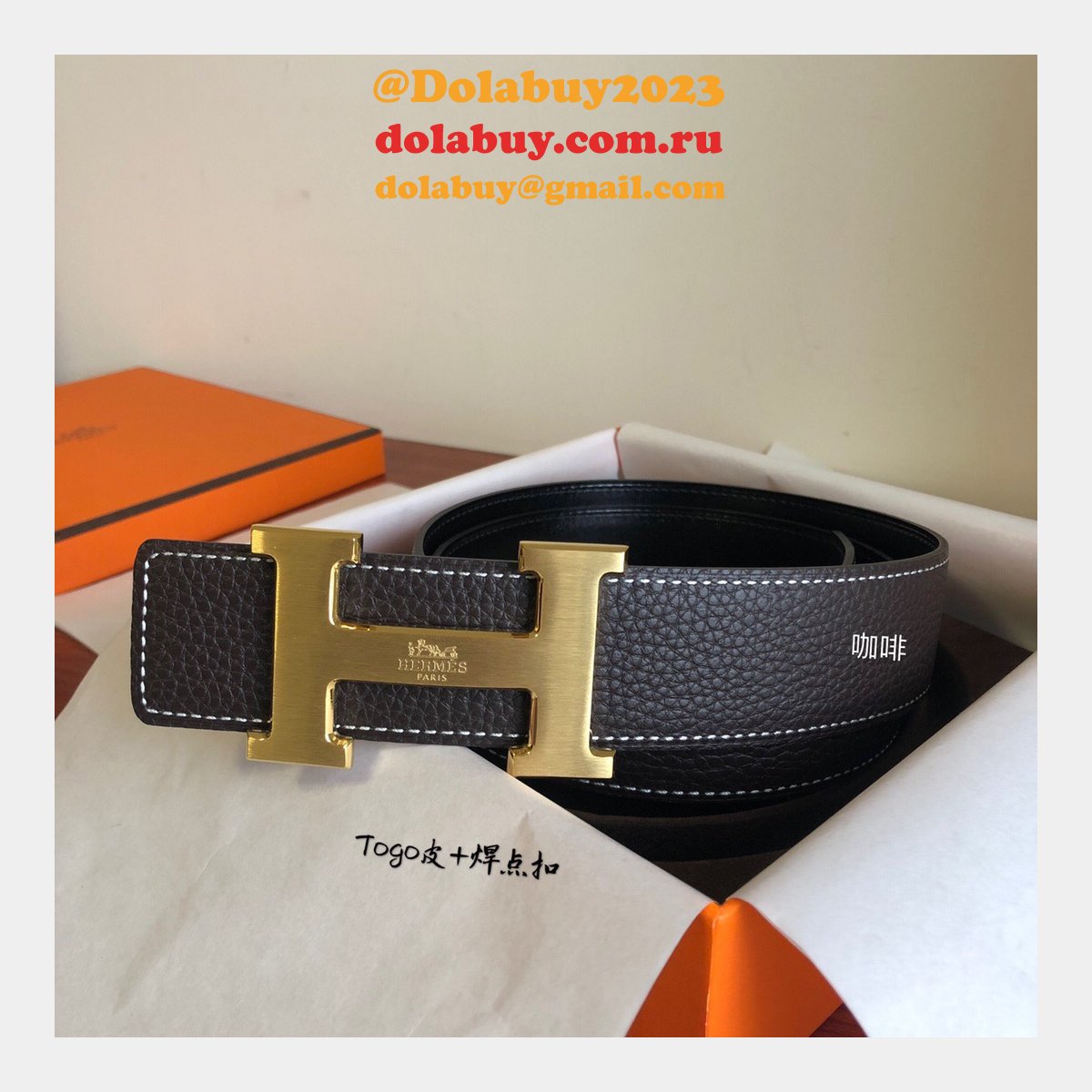 Wholesale Hermes 38mm Belts Copies From China