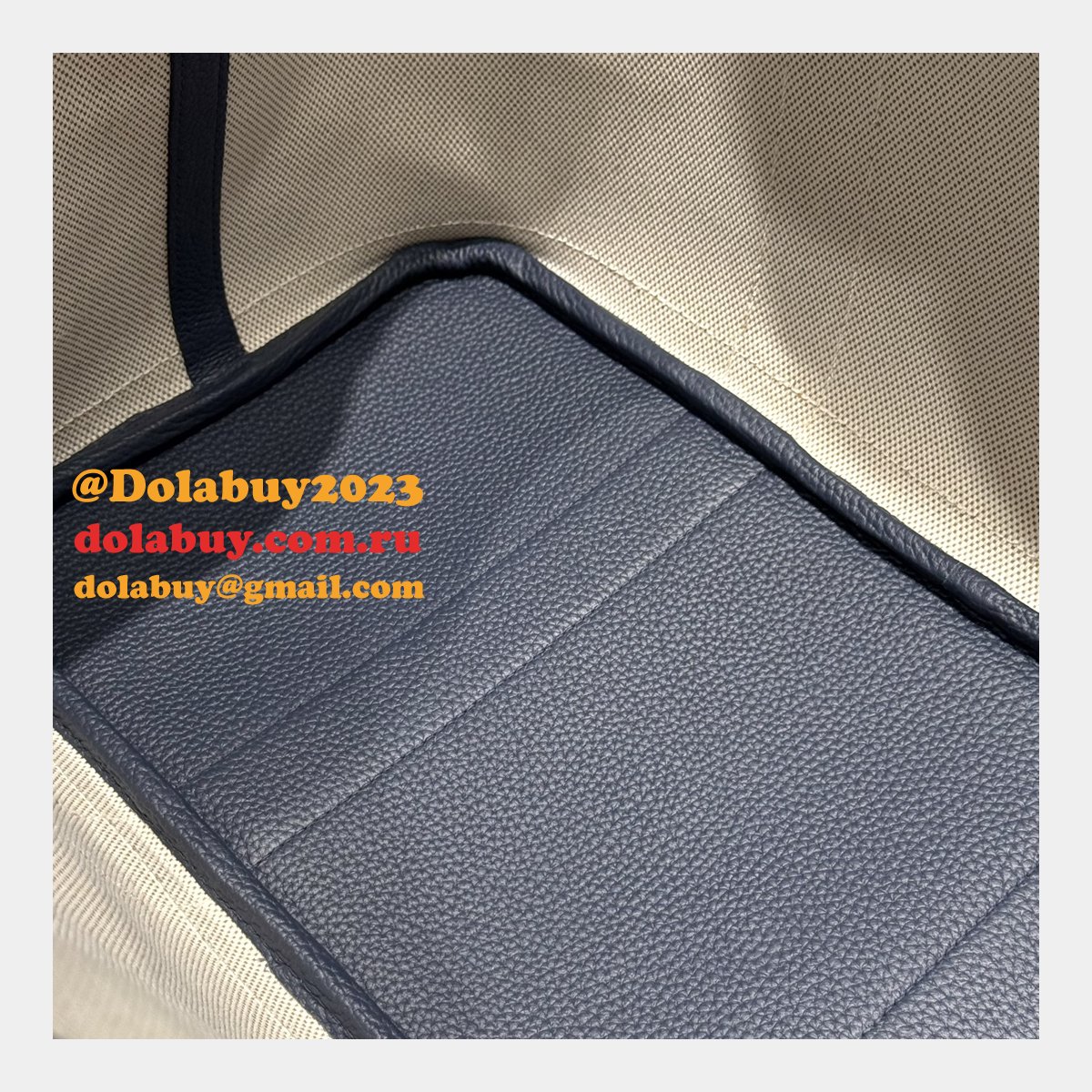 AAA+ Hermes Garden Party Fjord 30/36CM Luxury Bag