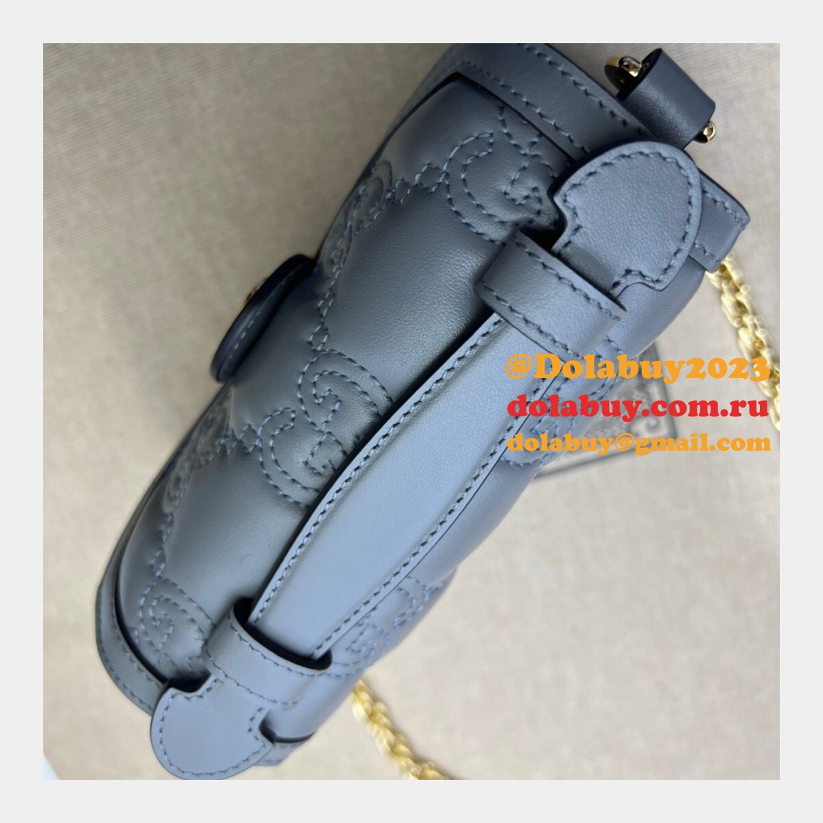 Gucci Fashion GG matelassé 724499 top handle Replica bag