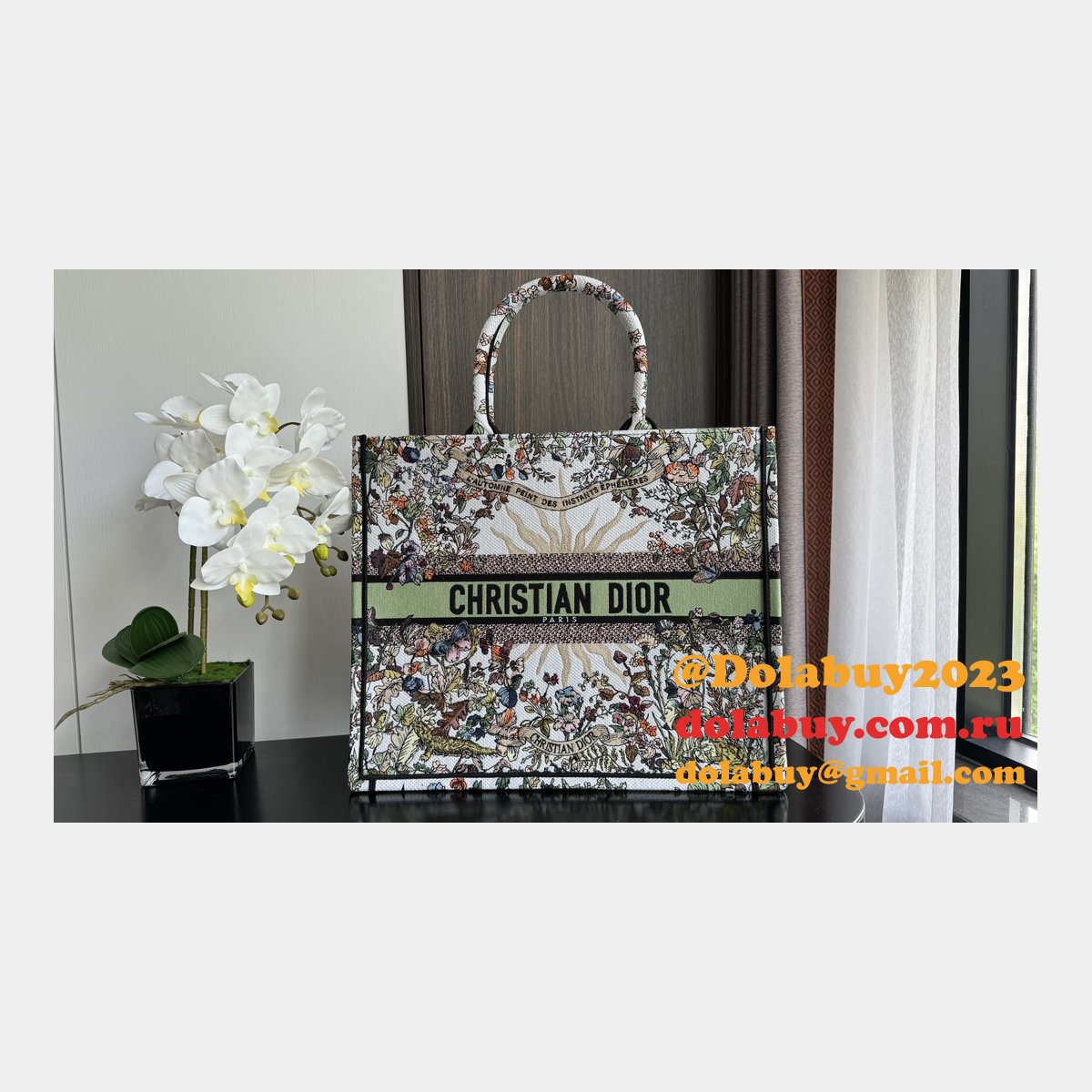 Dior 1:1 Mirror CD Book Tote Top Designer Replica Bags
